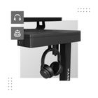 Mark Adler, Leader 8.2, biurko z regulacją wysokości, Black, 120 cm