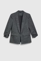 Marynarka damska, szara, Moodo