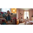 Massido, bambusowy kosz na pranie z pokrywą, 100l