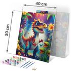 Massido, malowanie po numerach, Dino, 40-50 cm