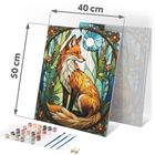 Massido, malowanie po numerach, Lisek, 40-50 cm