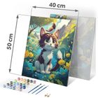 Massido, obraz do malowania po numerach, Kotek, 40-50 cm