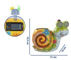 Maximex, solarna figurka ogrodowa ślimak LED, ze świecącymi oczami, 21-18,5 cm