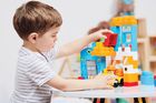 Mega Bloks, First Builders, Wesoły plac budowy, klocki, 31 elementów