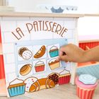Melissa & Doug, La Patisserie Bakery, drewniana piekarnia z akcesoriami