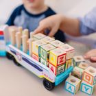 Melissa & Doug, Psi Patrol, ciężarówka, drewniany pojazd z klockami