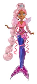 Mermaze Mermaidz, Syrenka Harmonique, lalka modowa zmieniająca kolor, pink