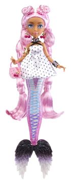 Mermaze Mermaidz, Syrenka, lalka modowa zmieniająca kolor, teal