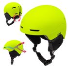Meteor, Avalo, kask narciarski, neonowy żółty, rozmiar 53-55 cm