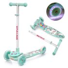 Meteor, Funny, hulajnoga 3-kołowa, miętowa