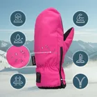 Meteor, Juna, rękawice zimowe, różowe, rozmiar XXS