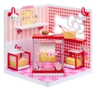 MGA's Miniverse, Make It Mini, Hello Kitty, Sanrio Playset, kawiarenka, zestaw z mini akcesoriami