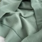 Miętowa bluza o kroju cropp NOWEAR