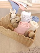 MimiNu, pieluszka muślinowa, szara + śmietanka, 75-75 cm, 2 szt.