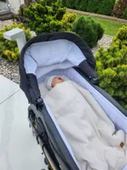 MimiNu, Soft, becik do spania i tulenia, interlock, TOG 2-2.5, pudrowy róż