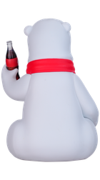 Minix, Coca Cola, Polar Bear, figurka kolekcjonerska