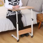 Mobilny stolik pod laptopa, kawowy, drewniany