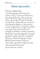 Modlitewnik i pamiątka Pierwszej Komunii Świętej w pudełku z różańcem
