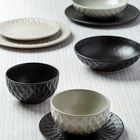 NAVA, talerz ceramiczny, obiadowy głęboki, Soho Classic, szary, 20 cm, 1 l