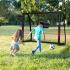 Neo-Sport, bramka piłkarska, czarno-czerwona, 180-120-60 cm