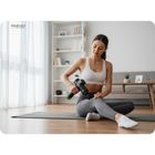 Neo-Sport, pistolet do masażu ciała, czarny, 9 nakładek, NS-503