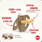 Nuk, For Nature, smoczek lateksowy, 0-6m, 2 szt.