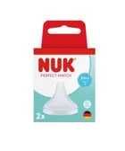 Nuk, Perfect Match, smoczek do butelki, silikonowy, rozmiar M, 2 szt.