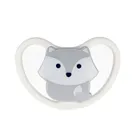 Nuk, Space, smoczek uspokajający, silikonowy, 0-6m, 1 szt