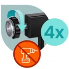 Nukido, barierka, bramka zabezpieczająca, czarna