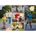 Nukido, Flippo, hulajnoga 3-kołowa, balansowa, z siedziskiem, złota