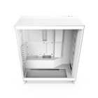 Nzxt, H7 Flow RGB Midi Tower, obudowa komputerowa z oknem, biała