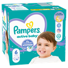 Pampers, Active Baby, pieluchy jednorazowe, rozmiar 6, 13-18 kg, 56 szt.