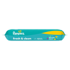 Pampers, Fresh Clean, chusteczki nawilżane dla dzieci, 1-52 szt.