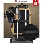 Peterson, plecak podróżny, 2-komorowy, khaki