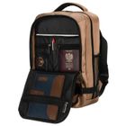 Peterson, plecak podróżny, beżowy