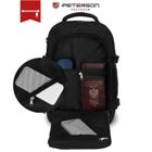 Peterson, plecak podróżny, czarny