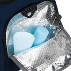 Peterson, torba podróżna, czarno-granatowa