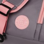 Peterson, torba podróżna, szaro-różowa