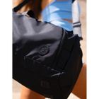 Peterson, torba podróżna z uchwytem na walizkę, czarna