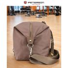 Peterson, torba sportowa, 1-komorowa, brązowa