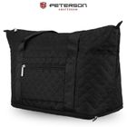 Peterson, torba treningowa, 1-komorowa, czarna