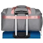 Peterson, torba weekendowo-podróżna, szaro-różowa