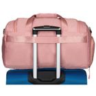 Peterson, torba weekendowo-podróżna z komorą boczną na buty, różowa