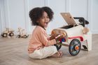 Plan Toys, Mały Mechanik, drewniany serwis samochodowy