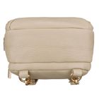 Plecak miejski, jasnobeżowy, skóra ekologiczna, Rovicky