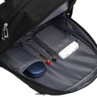 Plecak miejski na laptopa, czarny, Peterson