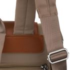 Plecak na latopa, beżowo-brązowy, Peterson