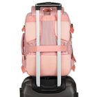 Plecak podróżny, bagaż podręczny do samolotu, różowy, Peterson