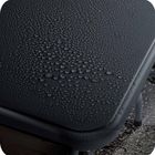 Plonos, stół cateringowy ogrodowy składany, czarny, 180 cm