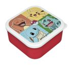 Pokemon, zestaw lunchboxów, 3 szt.